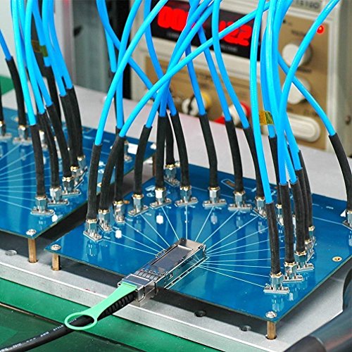 40 Г QSFP + Кабел КПР - 40GBASE-CR4 Пасивен Меден кабел, twinax адаптор QSFP с директни връзки за устройства Mellanox MC2206130-003, 3 метра (10 фута)