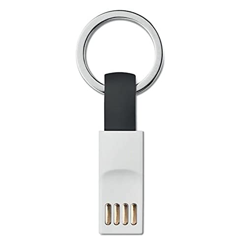 Кабел BoxWave, който е съвместим с Samsung Galaxy J3 Emerge (кабел от BoxWave) - Зарядно устройство за ключодържател Micro USB, Ключодържател