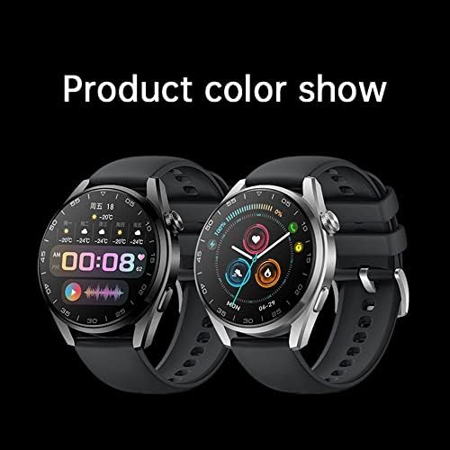 TAIHOM ELECTRIC YM33 PRO + Умни часовници, Умен часовници за мъже, Водоустойчиви Bluetooth часовници за повикване, за Напомняне Съобщения, NFC Наблюдение на здравето, Спортни Часовн?