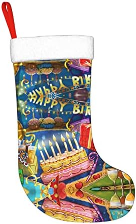 PSVOD честит рожден ден, Нова година, Коледни декоративни чорапи, окачени коледни чорапи