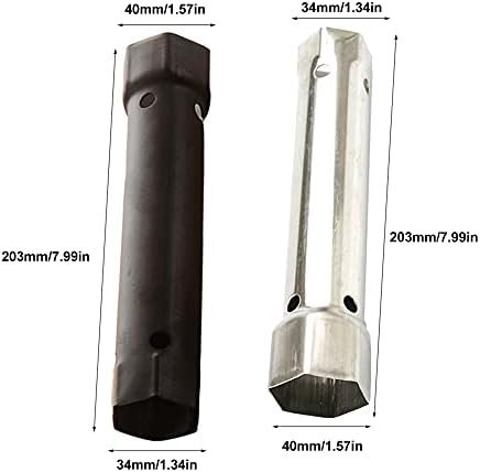 Муфа ключ JIANWEI (34 мм + 40 мм) Гаечен Ключ за ремонт на крана на Тръбата за течаща вода, Определени гаечных ключове за