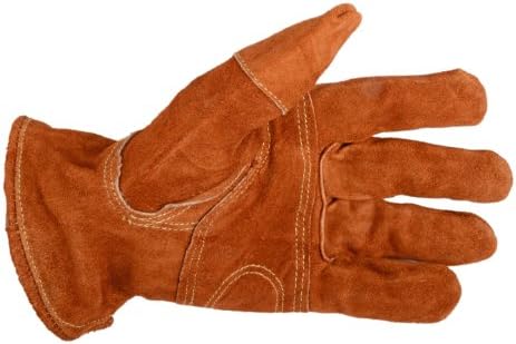 Работни ръкавици за фехтовка от телешка кожа Премиум-клас Forney 53173 (Мъжки XL), кафяви