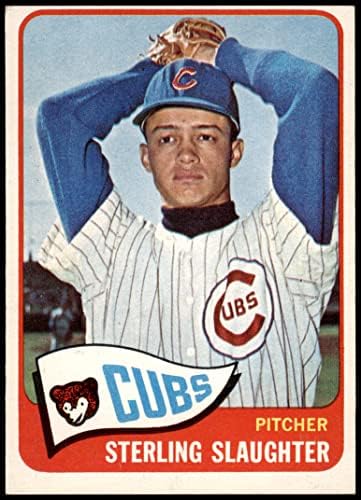 1965 Topps # 314 Стърлинг Слотер Чикаго Къбс (Бейзболна картичка) VG/EX Къбс