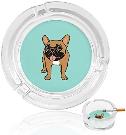 Забавни Стъклени Пепелници За Цигари Atanas Bulldog, През Цялата Титуляр За Пушачи, Пепелник За Декорация На Дома Плотове На Хотела