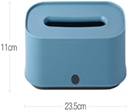 DINGZZ Скандинавски кутия за салфетки, Творчески масичка за кафе за Всекидневната, Кутия за Декорация на Дома, Тенис на помпа за съхранение (Цвят: синьо размер: 23,5 * 11 см