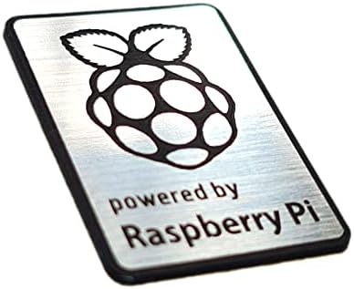 Набор от стикери Raspberry Pi Linux (две емблеми) - 35 мм x 25 мм