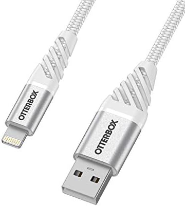 Кабел OtterBox Premium USB-A към Lightning, 2 м - Облачно бяло