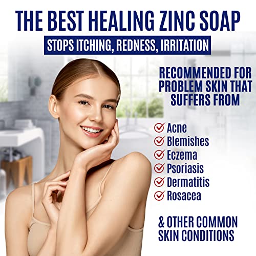 Блок Пиритион-с сапун за лице и тяло, 4 грама | Съоръжение 2% увеличение на ZnP-мыльное Почистващо средство за лечение на акне,