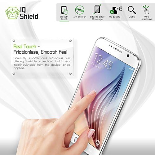 Защитно фолио IQShield, съвместима с Samsung Galaxy Tab S2 8.0 (Wi-Fi, LTE) LiquidSkin Anti-Bubble Прозрачен филм