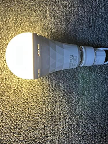 Акумулаторни лампи за Аварийно осветление Остават включени При спиране на тока 12 W Еквивалент на 60 W Led крушки с титулярите-куки