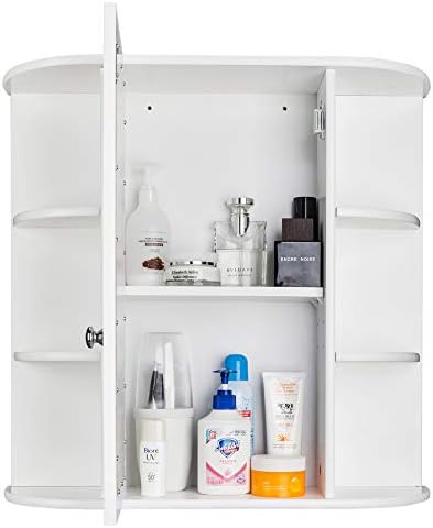 MZQYGL Стенен Шкаф за Баня, Спестяване на пространство в Банята, Мултифункционален Кухненски Органайзер За съхранение на Лекарства с