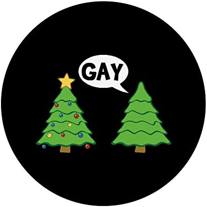 Весела Коледна Елха Смешно Коледа Бисексуальная Гордост Празничен Хумор