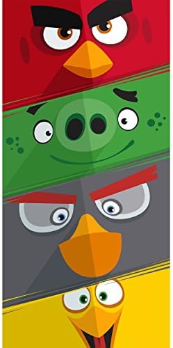 Плажна Кърпа Angry Birds на Голям 28x 58