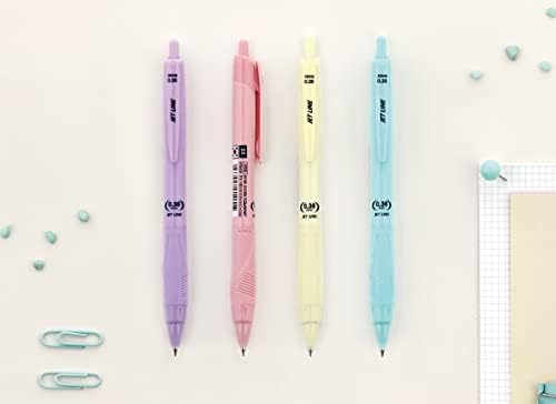 Канцеларски материали за химикалки JVPEN - Равномерно равно писмо, серия Jet-line, без петна, с гладка дръжка за писане, на учителя, на