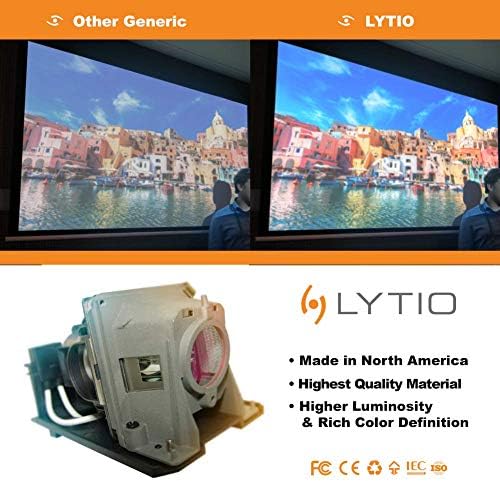 Lytio Premium за проектор Panasonic ET-LAD510 с корпус ETLAD510 (Оригиналната OEM крушката вътре)