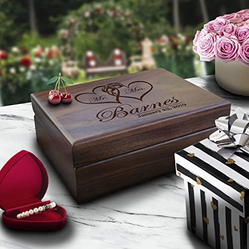 СКОРОСТНА ПАМЕТ сватбени услуги|Обичай Подарък сватбени услуги|Подарък Кутия на Ангажимент за Двойки, Дървена Кутия за Предложения,