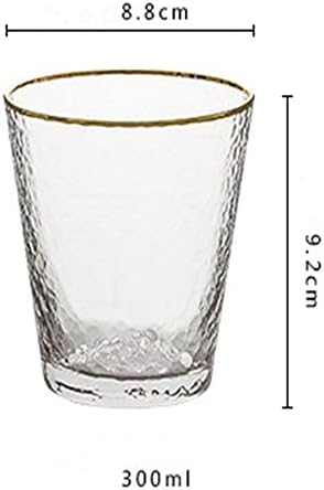 Чаша за сок с модел под формата на чук, Чаша за вода, Кристална Чаша, Чаша за студени напитки, Чаша за сок, Чаша за коктейл, Чаши