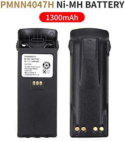 Vineynuan 7,2 1300 mah PMNN4047H Ni-MH Батерия за Motorola MTP750 MTP700 Двустранно Радио работа на смени Батерията с клипс