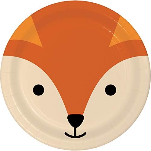 Хартиени чинии Fox, 8 карата