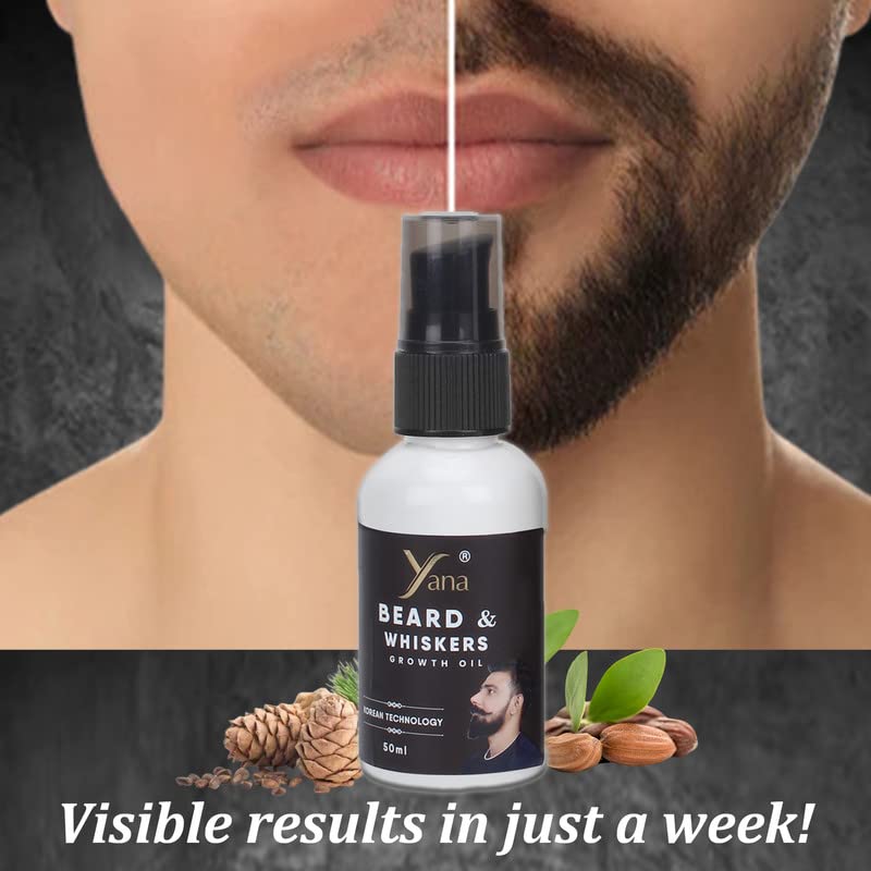 Масло за оформяне на брада на Vanushka За Растеж на Брада Индийското