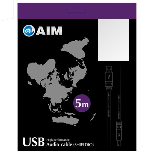 Аудио кабел USB серия Aim Electronic ShieldIO 5 м UAC – ASSE-F050