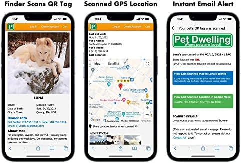Пет Housing Cool Symbol NFC - QR-код идентификация етикет за кучета и котки, както и линк към онлайн профил домашен любимец и незабавен сигнал