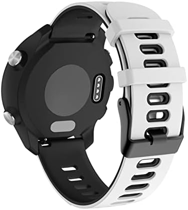 Силиконов ремък за часа DAIKMZ за Garmin Forerunner 245 245M 645 Каишка за часовник Гривна за Garmin Vivoactive 3 Каишка за часовник (Цвят: