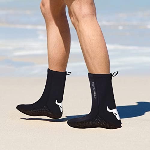 LIXUFRHK Неопренови Водоустойчив Чорапи 2 мм За Гмуркане, Чорапи за Плажен Волейбол със Защита от Пясък, Чорапи за Водни спортове на Открито/SMLXL2XL