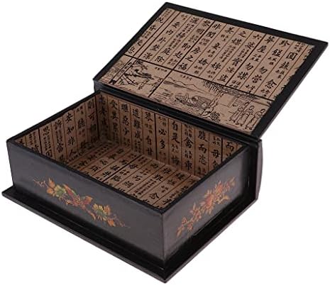 EKDSPW Декоративна Дървена Кутия за Ретро Цветя Модел на Кутии За Съхранение на Подаръци в Китайски Стил за Подаръци, Декорация на Дома