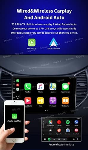 10,1 4 + 64 GB Android 10 Тире Кола Стерео Радио Подходящ за 2015 16 17 Honda Greiz Gienia GPS Навигационен Главното Устройство Carplay Android Auto DSP 4G WiFi, Bluetooth