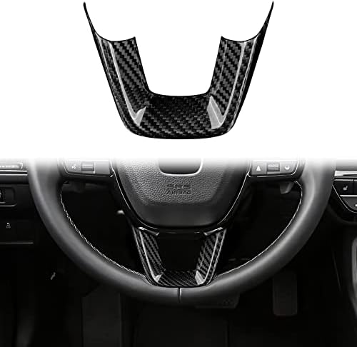 JUPIZEUS от Въглеродни влакна, който е Съвместим с Honda, Стикер за украса на капачката на Волана на автомобила Honda Civic