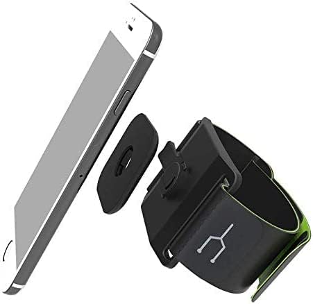 Водоустойчив колан за джогинг Navitech Black За вашия мобилен телефон е Съвместим с вашия смартфон Samsung Galaxy M33 5G