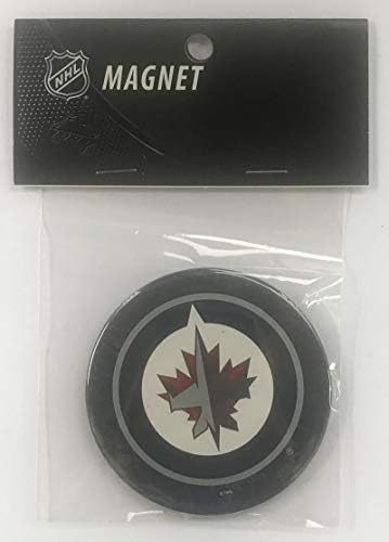 Лиценз Магнит с логото на Уинипег Джетс 3 Кръг на НХЛ - Нов в опаковка