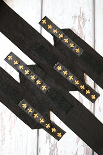 Пелерини за polo / Устойчиви накити, Комплект от 4 черни лилии