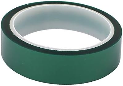 X-DREE 25 мм x 33 м Зелена PET тиксо, термостойкая лента за запояване печатни платки (Nastro adesivo resistente alle alte temperature