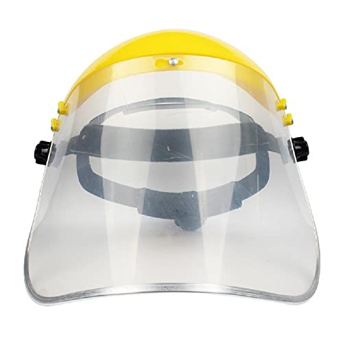 OPLERAI Брызгозащищенный регулируема поликарбонатный заден предпазен екран за лицето, OPLERAI прозрачен защитен щит за лице (1)
