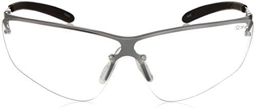 Защитни очила Bollé Safety 40073 Silium в рамка от сребрист метал + TPE без рамки и прозрачни лещи