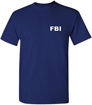 The Goozler ФБР - Разследване на Дежурния бюро Куантико - Мъжки Памучен тениска Federal