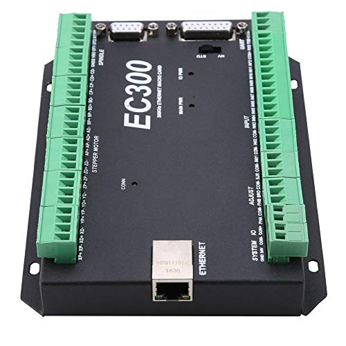 Oumefar 3-6 Аксиален 300 khz Ethernet Mach3 Контролер за движение EC300 Система за управление на CNC Ethernet Такса управление на движението за софтуер Mach3 (3 оси)