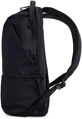 Раница URTH Arkose 20L – 15-инчовата чанта за лаптоп, Защитени От атмосферни влияния + Рециклирана (черен)