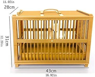 XIAOHESHOP Flight Bird Cage Kit Птичья Клетка Бутиков Клетка За баня, за Странник Птичья Клетка Пластмасова Клетка За вана С Бели