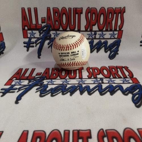 Джони Пейка Автентичен Играта на Топка С Автограф от JSA - Бейзболни Топки С Автографи