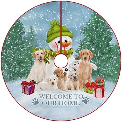 Нов Домашен Подложка за Елхи за Кучета, Подарък за Майка си Куче, Поли за Забавна Коледна Елха, Забавни Декорации за Коледно парти,