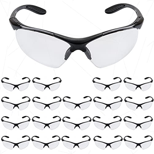 Защитни очила 3M, Virtua V6X, ANSI Z87, Прозрачни лещите срещу замъгляване, Черна рамки, Спортни, с меки дужками, монтиране дизайн за допълнителна защита на очите, опаковки от
