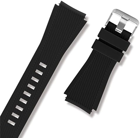 Съдържание на пакета за смарт часовник Michael Kors Access Bradshaw 22 мм с Класически Силиконов каишка за MKT5001/5004 - Черен