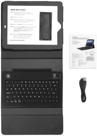 it.иновативна технология на ITIP-4000 Калъф за iPad с Bluetooth клавиатура, Черен