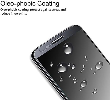 (2 опаковки) Supershieldz Предназначен за Samsung Galaxy J2 Pro (2018 Г.) Защитното фолио от закалено стъкло, не се драска, без мехурчета