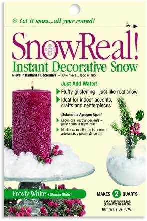 JRM SnowReal Незабавен Декоративен Изкуствен Сняг