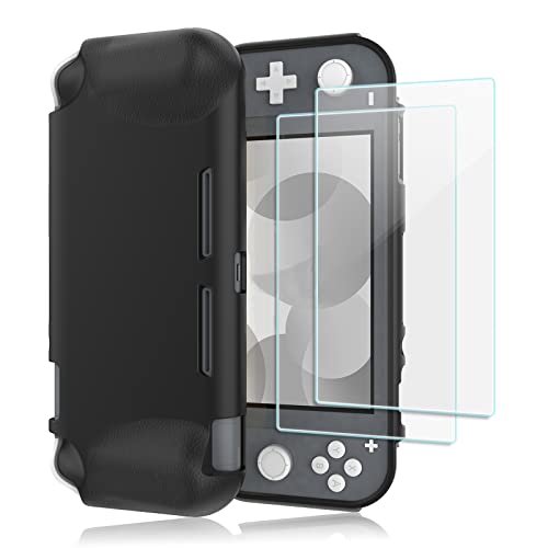 Защитен калъф ProCase за Nintendo Switch Lite с 2 пакет протектори HD Clear за екрана, калъф със защита от надраскване, Амортизирующий Мек калъф от TPU за пълна защита и ергономичния с