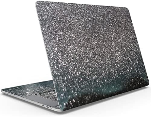 Дизайн Skinz Черна Расфокусированная Блестящ Стикер на целия корпус, Устойчив на надраскване, Съвместима с MacBook 14Pro M1 (A2442)